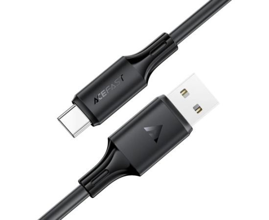 USB cable Acefast C17-04 USB-A to USB-C 1.2m black Data USB kabeļi