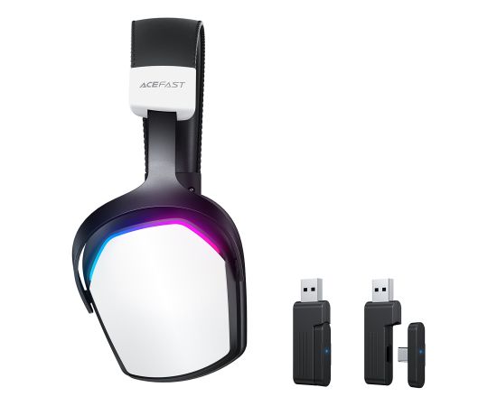 Wireless headphones Acefast H11 Gaming white Austiņas