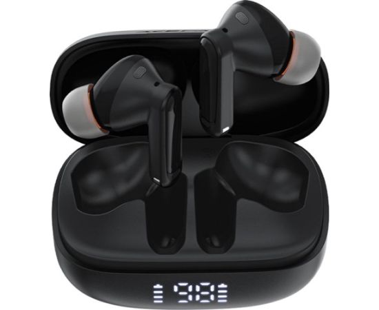 Wireless headphones Acefast W1 ANC black Austiņas