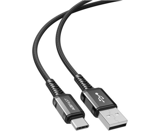 USB cable Acefast C1-04 USB-A to USB-C 1.2m black Data USB kabeļi