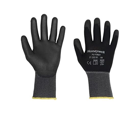 Cimdi Honeywell Vertigo Black PU C&G 1; 10/XL izmērs Telpu tīrīšanas un uzkopšanas piederumi