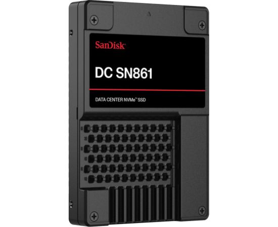 SSD SANDISK DC SN861 1920 GB PCI Express 5.0 NVMe Yes Write speed 3600 MB/s Read speed 13700 MB/s U.2 MTBF 2500000 h WUS6BA119PSP9X30TS2525 SSD Cietie Diski (Solid state drive)