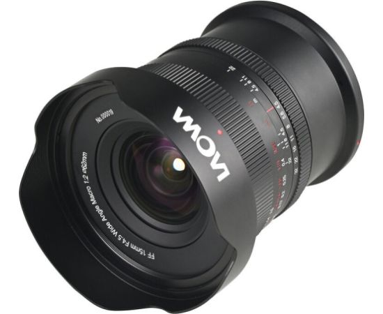 Laowa 15mm F/4.5 0.5x Wide Angle Macro, Canon RF-mount pilna kadra objektīvs Objektīvi