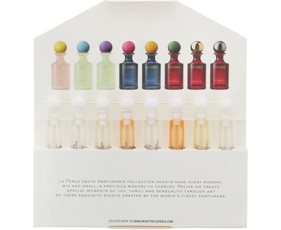 Set, La Perla, Collection Discovery, Eau De Parfum, For Women, 8 pcs, 12 ml *Vial Sieviešu Smaržas