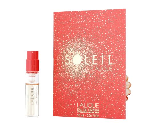 Lalique, Soleil, Eau De Parfum, For Women, 1.8 ml *Vial Sieviešu Smaržas