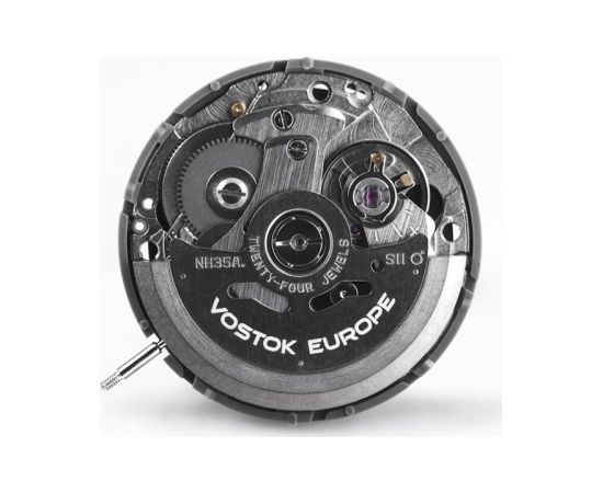 Vostok Europe ALMAZ NH35A-320B679SLBK Rokas pulksteņi 