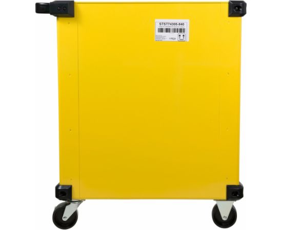 Stanley workshop trolley with 5 drawers (yellow/black, load capacity up to 300kg) Jaunumi -Dārzam