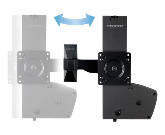 Ergotron sliding wall mount (black) Крепления для телевизоров
