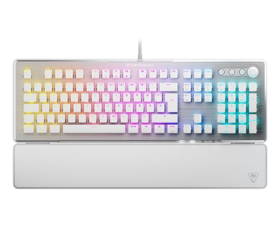 Turtle Beach Vulcan II (aluminum (brushed)/white, DE layout, TITAN II Red) Клавиатуры