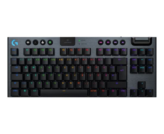 Logitech G915 X LIGHTSPEED TKL (black, DE layout, GL Tactile, GL Linear Switches) Клавиатуры