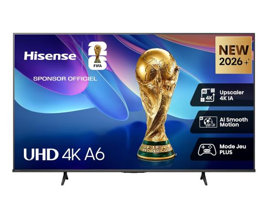 Hisense 43A6S (108 cm (43 inches), black/dark gray, UltraHD/4K, triple tuner) Televizori