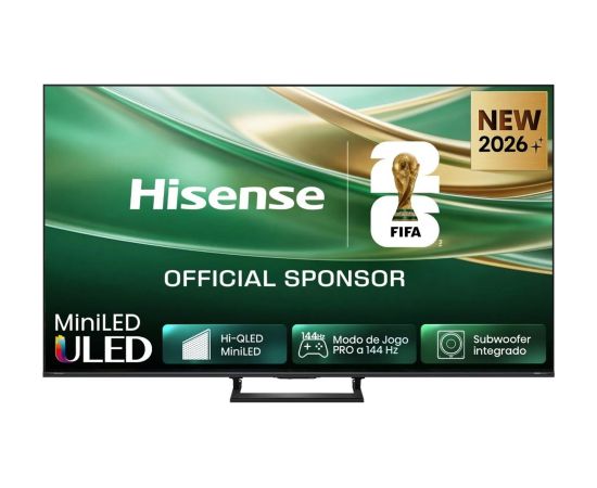 Hisense ULED 50E8S MiniLED (126 cm (50 inches), black/dark gray, UltraHD/4K, triple tuner, subwoofer, 144Hz panel) Televizori