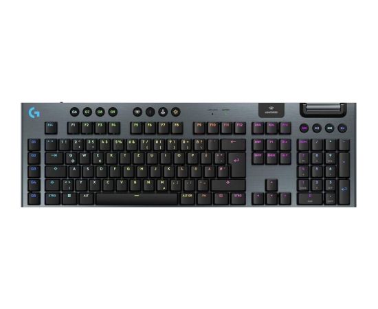 Logitech G915 X LIGHTSPEED (black, DE layout, GL Clicky) Клавиатуры