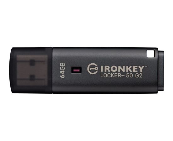Kingston IronKey Locker+ 50 G2 64 GB (anthracite, USB-A 3.2 Gen 1) Jaunumi - Datori