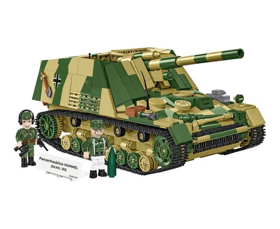 COBI self-propelled howitzer Hummel (Sd.Kfz.165) Konstruktori 