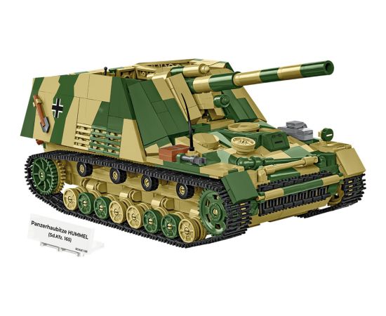 COBI self-propelled howitzer Hummel (Sd.Kfz.165) Konstruktori 