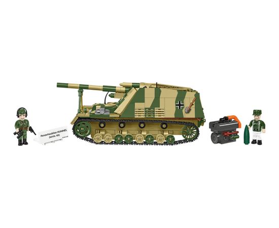 COBI self-propelled howitzer Hummel (Sd.Kfz.165) Konstruktori 