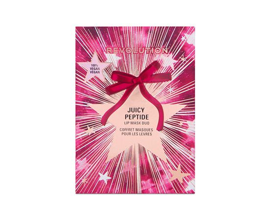 Makeup Revolution Juicy Peptide Lip Mask Set - Dárková sada Smaržas - NESAKĀRTOTS