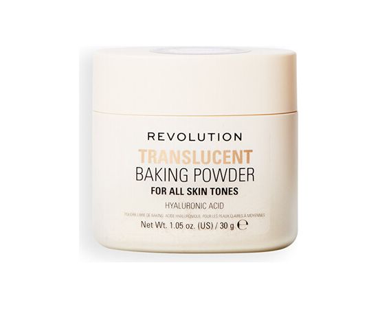 Makeup Revolution Loose Baking Powder - Fixační pudr 30 g Translucent Smaržas - NESAKĀRTOTS