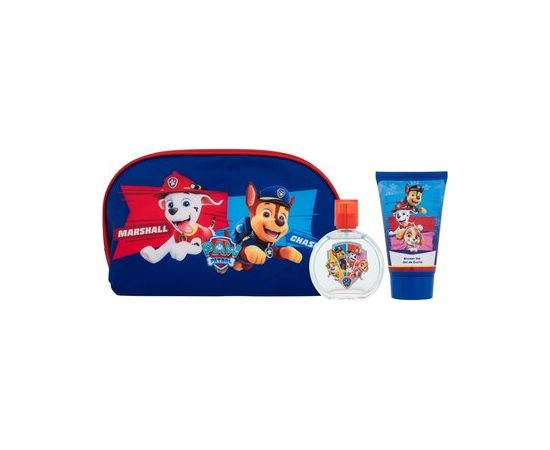 Fragrances For Children Paw Patrol Dárková sada EDT 50 ml, sprchový gel 100 ml a kosmetická taštička 50ml Dāvanu komplekti