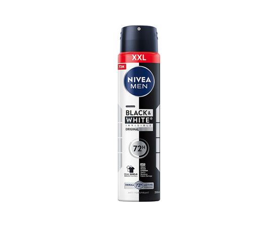 Nivea Men B&W Invisible Original Anti-Perspirant - Antiperspirant ve spreji 250ml Smaržas - NESAKĀRTOTS