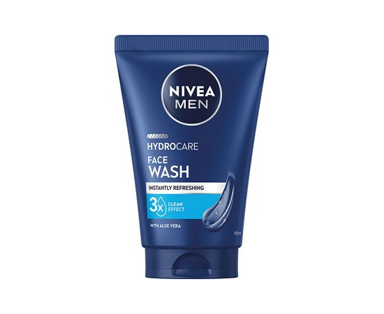 Nivea Men Hydrocare Face Wash - Čisticí gel 150ml Ķermeņa kosmētika