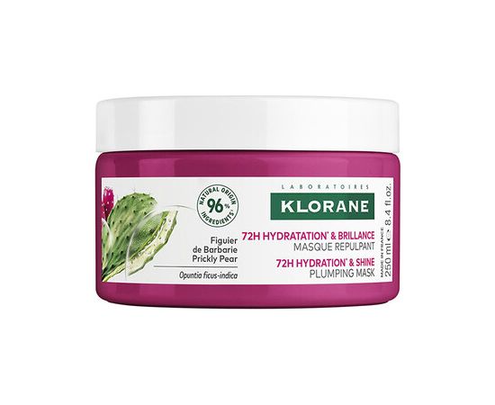 Klorane 72H Hydration & Shine Plumping Mask - Maska na vlasy 250ml Духи и косметика