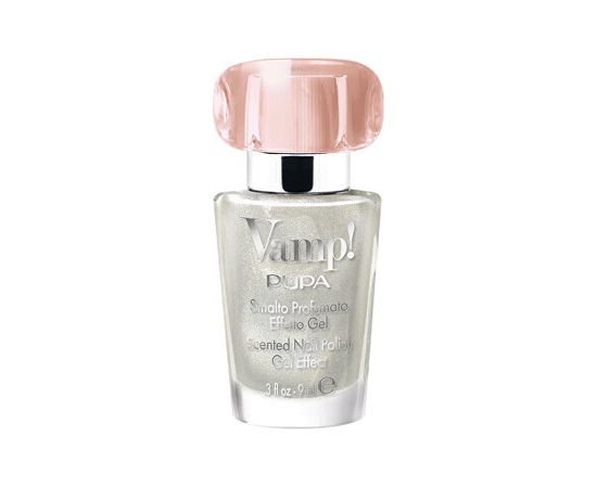 Pupa VAMP! Scented Nail Polish Gel Effect -   9 ml 220 Manifesto Red Nagu lakas