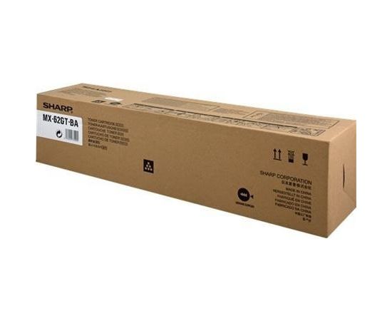 Sharp Toner Black (MX62GTBA) Lāzerprinteru izejmateriāli