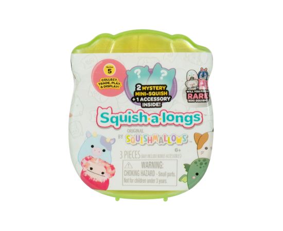SQUISHMALLOWS SQUISH-A-LONGS Фигурки-сюрприз, 2 шт, 2,5 cm Новости - Детские товары