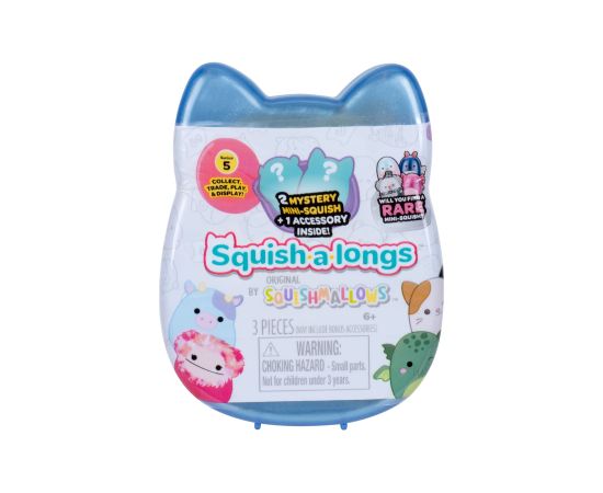 SQUISHMALLOWS SQUISH-A-LONGS Фигурки-сюрприз, 2 шт, 2,5 cm Новости - Детские товары