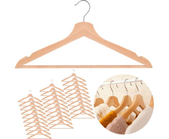 Springos Деревянные вешалки HG0086 30 шт. Новости, мебель, дом