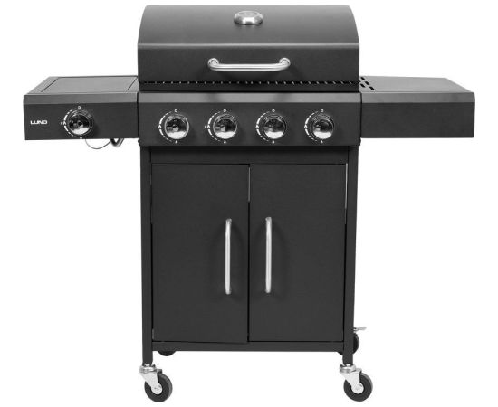 Lund 99647 Grill ogrodowy gazowy 14.4 kW 52 cm x 38 cm Jaunumi -Dārzam