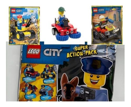 *****LEGO City 3xsasz.niesp+3xkarta 11732415 Новости - Детские товары