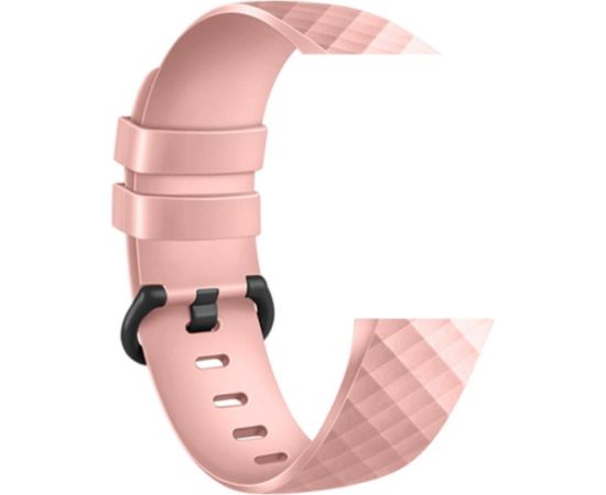 Devia watch strap Deluxe Sport Fitbit Charge 3/4 L, pink Jaunumi - Viedierices