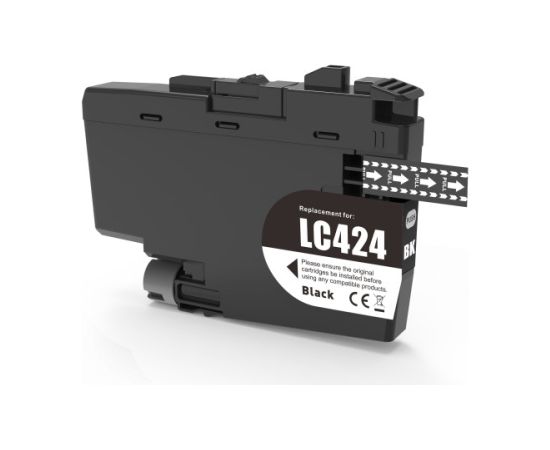 Comaptible cartridge Brother LC424 Black Чернила для принтера