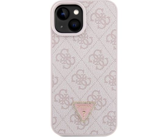 Guess Crossbody 4G Metal Logo Back Case Aizsargapvalks Priekš Apple iPhone 15 Plus Neoriģinālie Maciņi