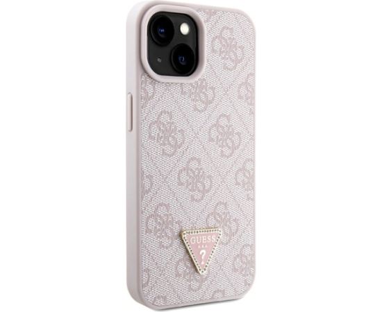 Guess Crossbody 4G Metal Logo Back Case Aizsargapvalks Priekš Apple iPhone 15 Plus Neoriģinālie Maciņi