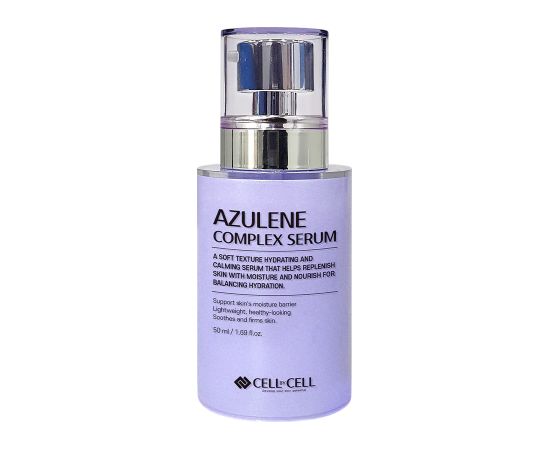 Cell By Cell, Azulene, Soothing & Firming, Serum, For Face, 50 ml Ķermeņa kosmētika