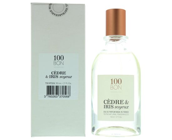 100 Bon, Cedre & Iris Soyeux, Eau De Parfum, Unisex, 50 ml *Tester Духи унисекс