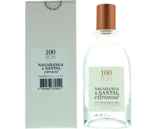 100 Bon, Nagaranga & Santal Citronne, Eau De Parfum, Unisex, 50 ml *Tester Unisex Smaržas