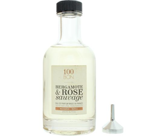 100 Bon, Bergamote & Rose Sauvage, Eau De Parfum, Unisex, Refill, 200 ml *Tester Unisex Smaržas