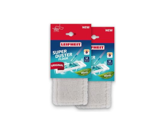 Leifheit Maināmās lupatas 2 gab. Superduster Floor M 33cm Telpu uzkopšana