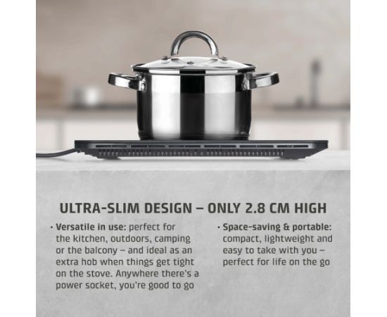 Caso ProSlim 2000 2236 Induction Hob Iebūvējama virsma - Indukcijas