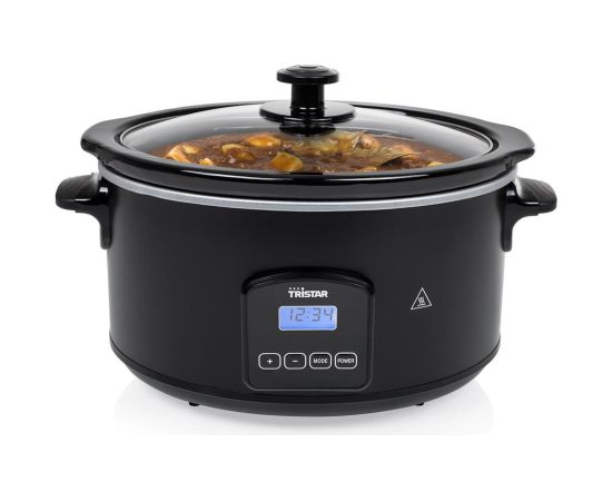 Tristar Digital Slowcooker VS-3920 210 W Stainless steel 4.5 L Number of programs 4 Black Multifunkcionālie katli