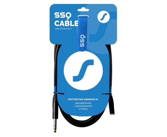 SSQ JSG5 - Cable Jack Stereo 3,5 mm - Jack stereo 6,3 mm, 5 m Dažādi vadi