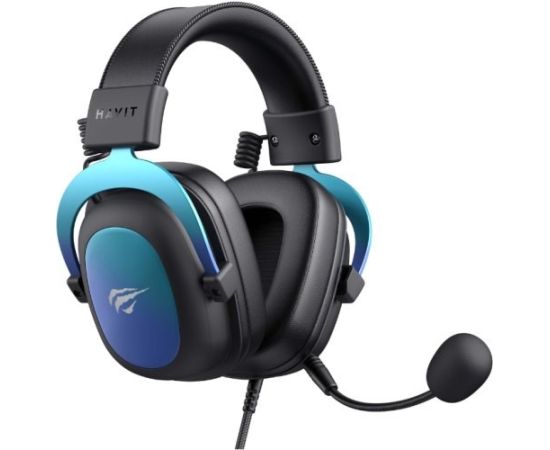 Słuchawki gamingowe bluetooth HAVIT H2002U PRO (czarno-niebieskie) Jaunumi - Audio-Video