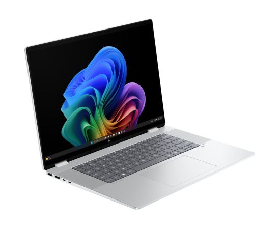 HP OmniBook X Flip 16-as0003nw Ultra 7 258V 16.0"3K Touch OLED IPS 120Hz 300nits AG 32GB LPDDR5X SSD1TB Arc 140V Cam 5MPx + IR  68Wh Win11 Glacier Silver 2Y Portatīvie datori