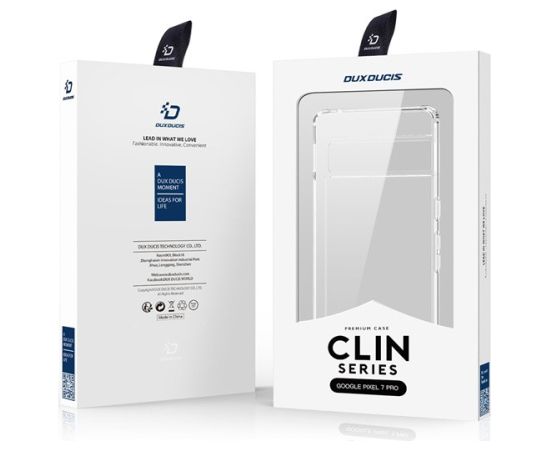Case Dux Ducis Clin Google Pixel 7 Pro 5G Clear Neoriģinālie Maciņi