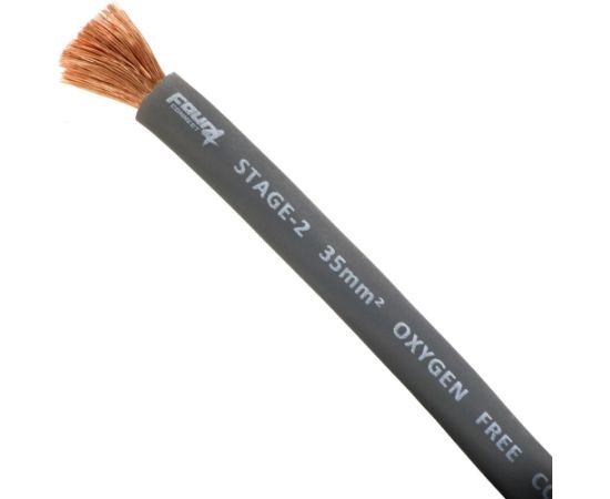 FOUR Connect 4-800216 STAGE2 35mm2 OFC power cable grey 30m Автомобильные усилители звука